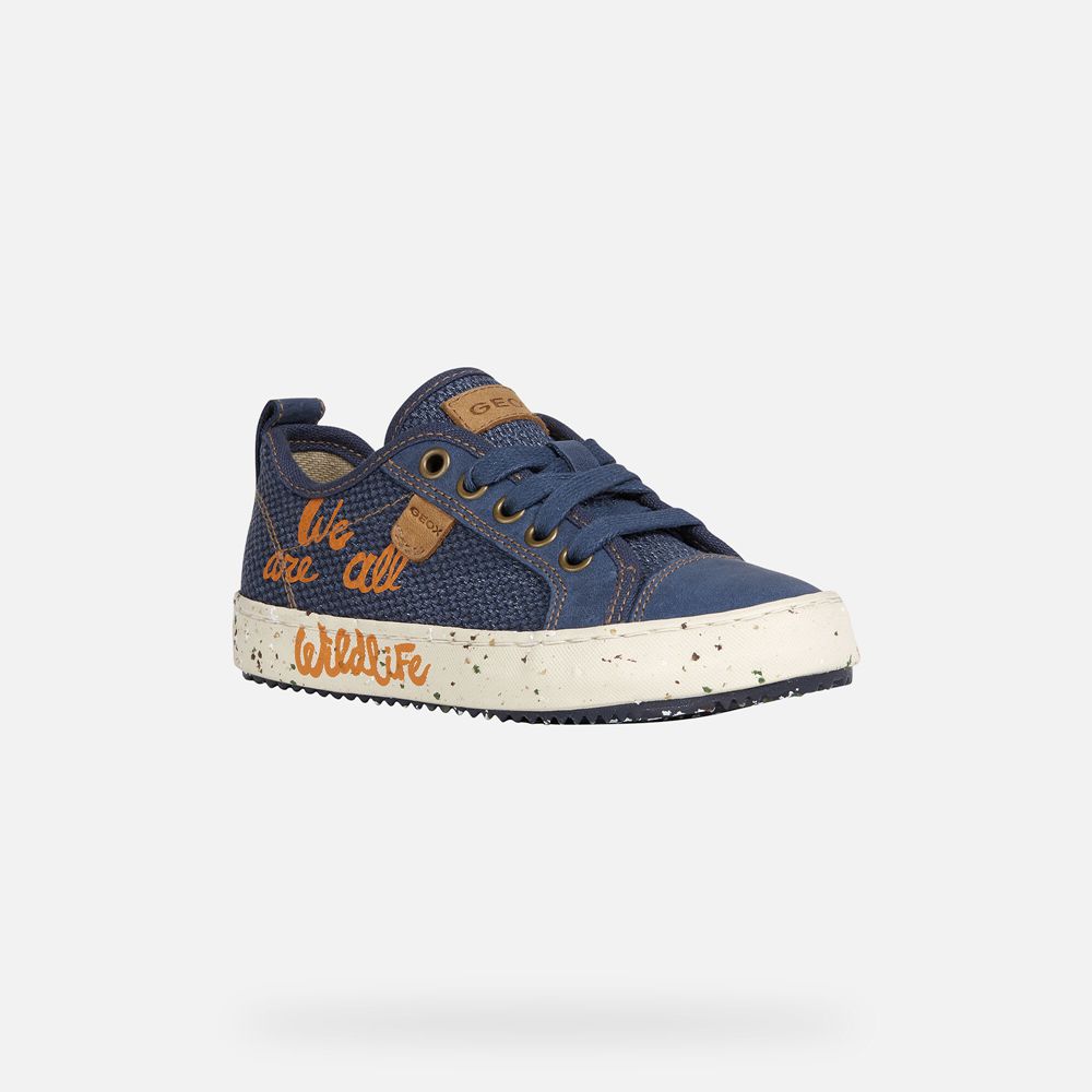 Geox Sneakers Navy Alonisso - Geox Boys Shoes - FRSTDB864